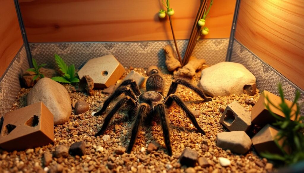 tarantula habitat pest control