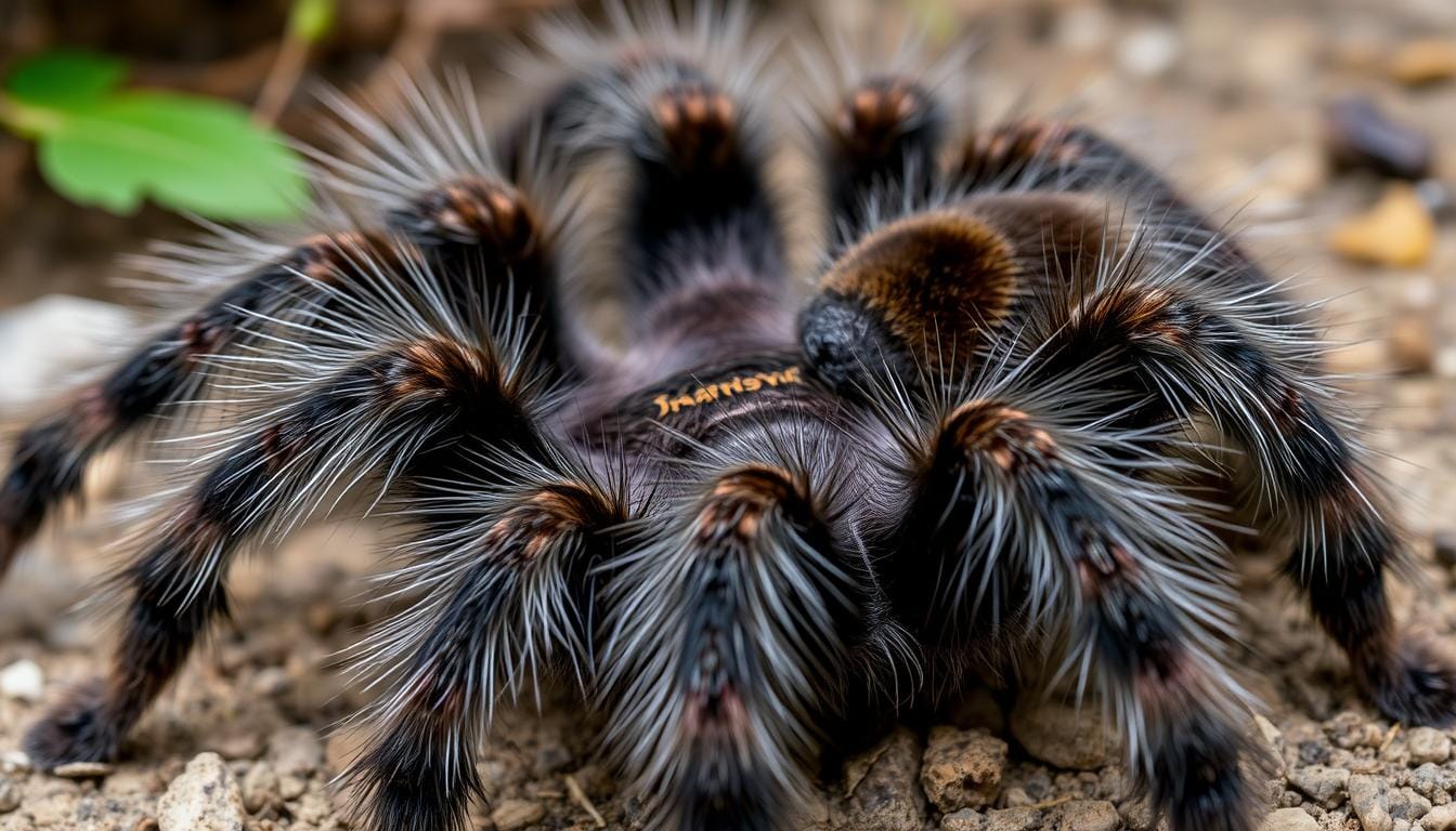 How tarantulas defend their territory and space from other animals