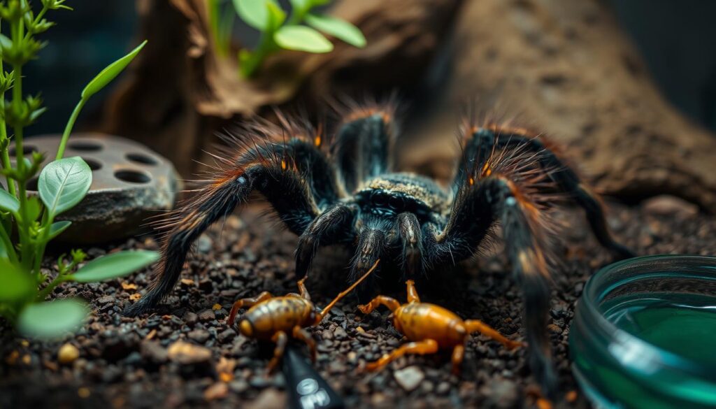 tarantula not eating