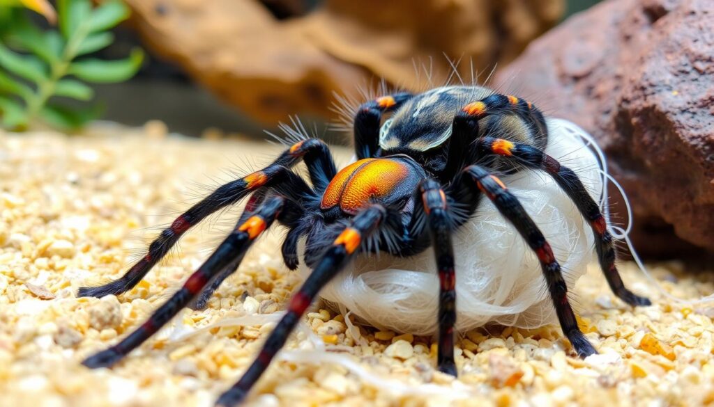 tarantula post-molt behavior