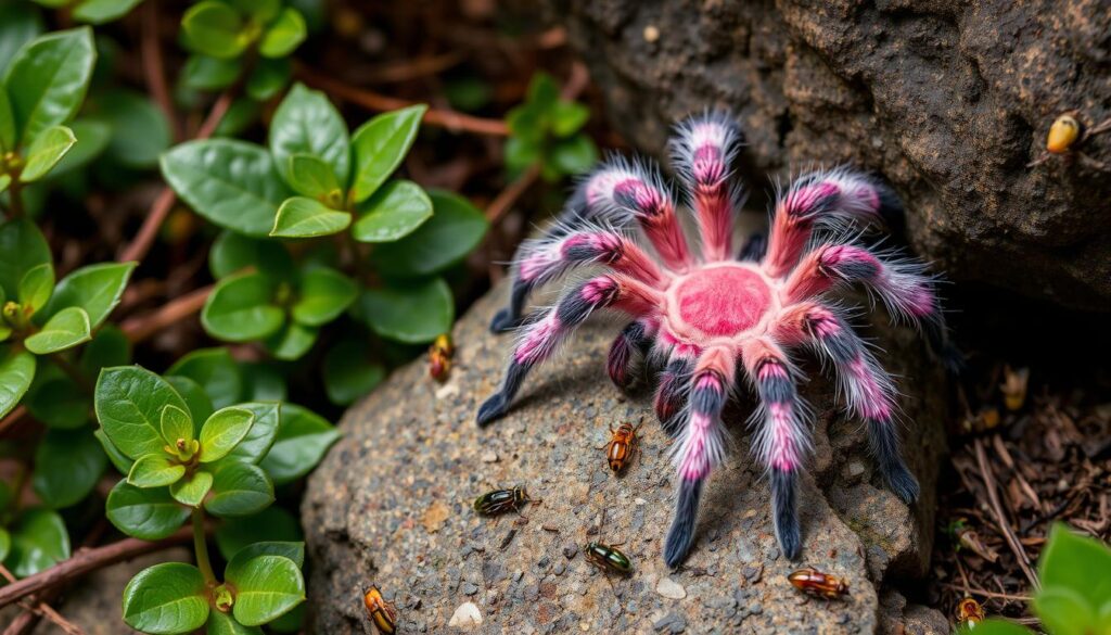 tarántula rosada chilena