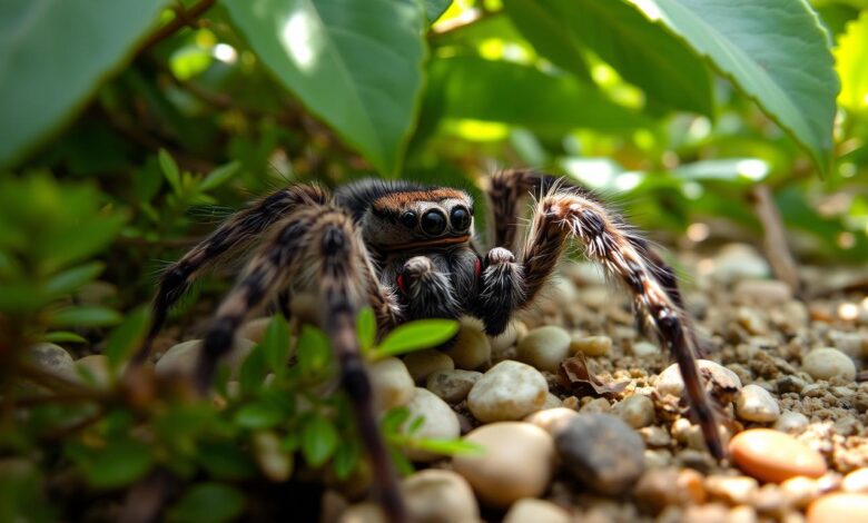 wolf spiders